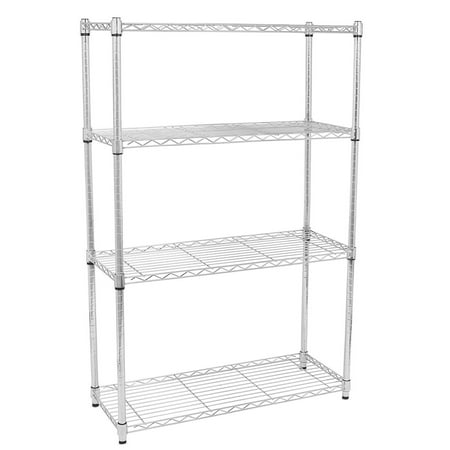 Internet's Best  4-tier Wire Shelving (Best Wire Shelving System)