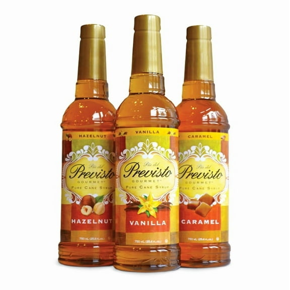 Previsto Sugar free Hazelnut beverage syrup large, Bottle 25.4 FL,OZ,