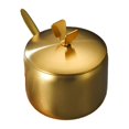 thumbnail image 1 of Sugar Bowl Coffee Tea Spice Jar Kitchen Gadgets Pepper Container Salt Container Integrated Design Cooking Supplies Seasoning Pot Gold type 1 S, 1 of 9