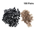 thumbnail image 2 of Tineasur 100 Pieces Assorted Color Plastic Doll Eyes with Washers for Doll Making, Craft Supplies and Projects, 2 of 6