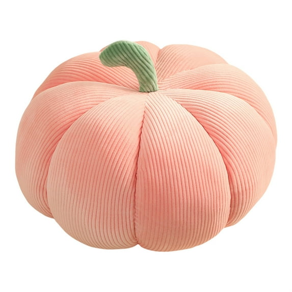 Mightlink Pumpkin Throw Pillow Realistic Looking Plush Kids Room Throw Pillow Holidays Party Supplies for Gifts