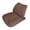 Brown, variant on Simple Neat Lumbar Assist Pillow With Smooth Nappa Leather Face For Quick Maintenance And Durability