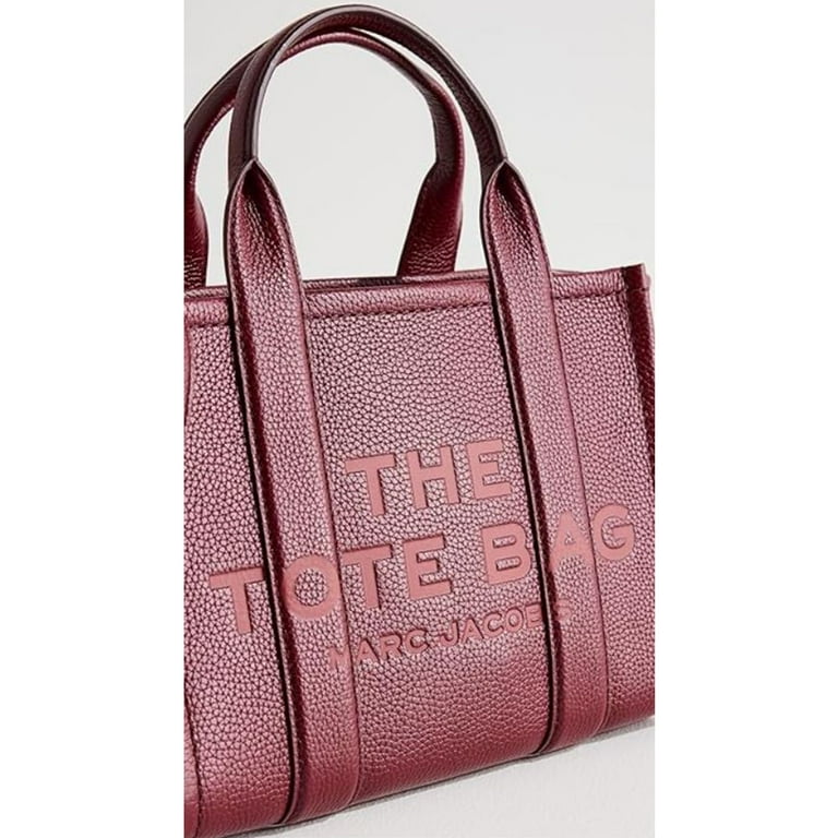 Marc Jacobs Women's Leather Zipper Tote Bag, Cherry Marc Jacobs Women's Leather Zipper Tote Bag, Cherry