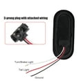 thumbnail image 4 of Supsupsiu 6" Oval RED LED w/marker lights Fit For Truck Steel Tail Light Guard Box Kit, 4 of 11