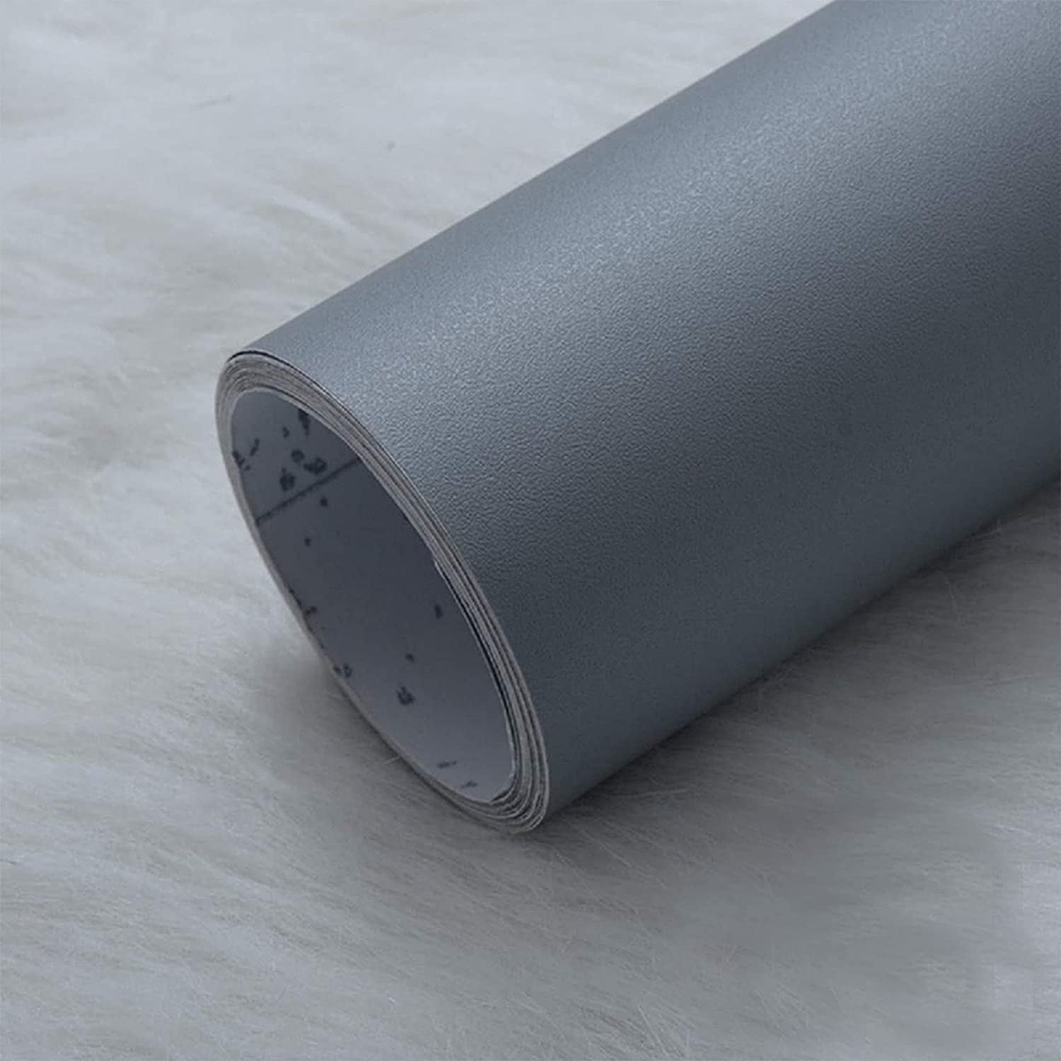 35.4 in x 118 in Dark Grey Wallpaper Peel and Stick Wallpaper Removable