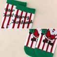 thumbnail image 6 of GYRATEDREAM 3 Pairs Funny Christmas Socks for Kids, Boys Cool Christmas Socks Girls Xmas Socks Novelty Design Crew Socks for 1-12Y Multi-color, 6 of 9