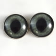 thumbnail image 3 of Dark Gray Cat Sew-On Button Glass Eyes, 3 of 7