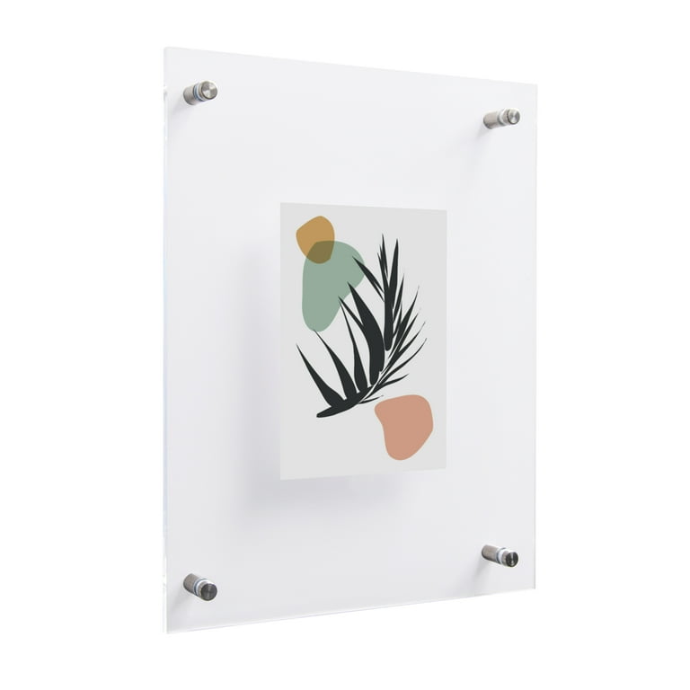 5x7 acrylic 2024 wall mount frames