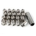 thumbnail image 1 of Tuercas de Rueda de Acero Inoxidable 304, 20 Unidades,  X 1,5, Hexagonales, 19 mm de Longitud, 35 mm, Universales., 1 of 1