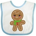 thumbnail image 3 of Inktastic Gingerbread Christmas Boys or Girls Baby Bib, 3 of 4