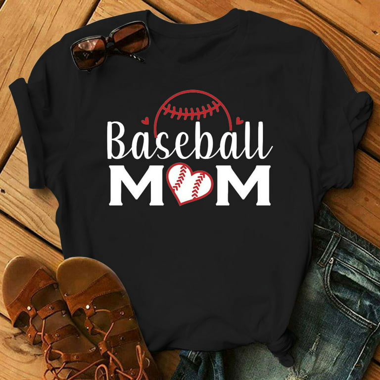 vinyl baseball mom shirts