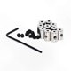 thumbnail image 1 of 10-Pack Locking Pin Clasps with Wrench for Secure Fastening, 1 of 5