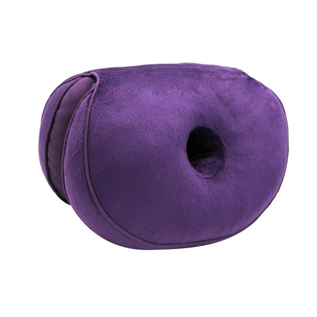 Cómodo cojín para asiento de silla Material de espuma viscoelástica - Púrpura, 45x31x10cm Zulema Memory Foam Cushion Pillow
