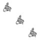 thumbnail image 1 of Qarigey Anillos de tamaño ajustable, regalos para parejas, anillo de amistad, accesorios populares, suministro de joyería de aleación, Type1 NO1, 1 of 6