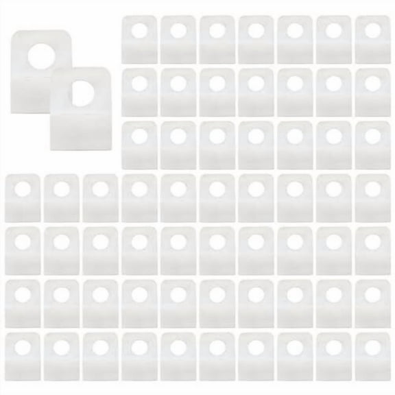 1000 Pcs Hang Tags Round Hole Self Adhesive Hanging Tabs Heavy Duty Display T...