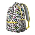 thumbnail image 2 of Geometric Shapes Texture Backpack Perfect Gift Idea - Modern Laptop Bookbag for School, College, Work or Travel, Durable Daypack with Multiple Pockets for Storage, 2 of 6