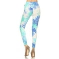 thumbnail image 3 of Niobe Clothing Womens Buttery Soft Graphic Print Tie Dye Leggings, 3 of 3