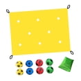 thumbnail image 1 of S SERENABLE Hole Tarp Coordination Playing Team Building Game for Garden Indoor Backyard yellow, 1 of 9