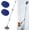 Blue, variant on Wall Cleaner, Max 66'' Wall Mop with Long Handle, Ceiling Dust Mop with 15? Labor-Saving Elbow Extension Pole, Baseboard Duster Washer , High Window Cleaning Brush, Roof Cleaning Tool-GN