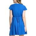 thumbnail image 2 of Calvin Klein Womens Flutter Sleeve Short Fit & Flare Dress, 2 of 2