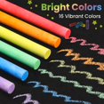 thumbnail image 3 of Set de tizas de colores Officygnet, 432 unidades, para niños, 3 of 7