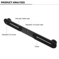 thumbnail image 3 of UPGRATOR 2 Pcs Support de Micro Réglable pour Photographie et Vloggers 10.41x1.18x0.16 Po, 3 of 8