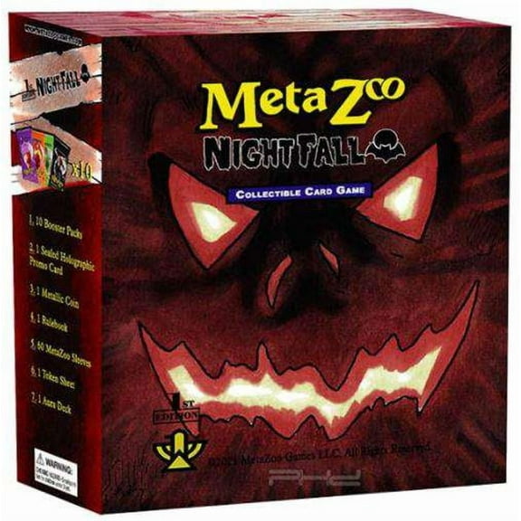 MetaZoo Trading Card Game Cryptid Nation Nightfall Spellbook (1st Edition)