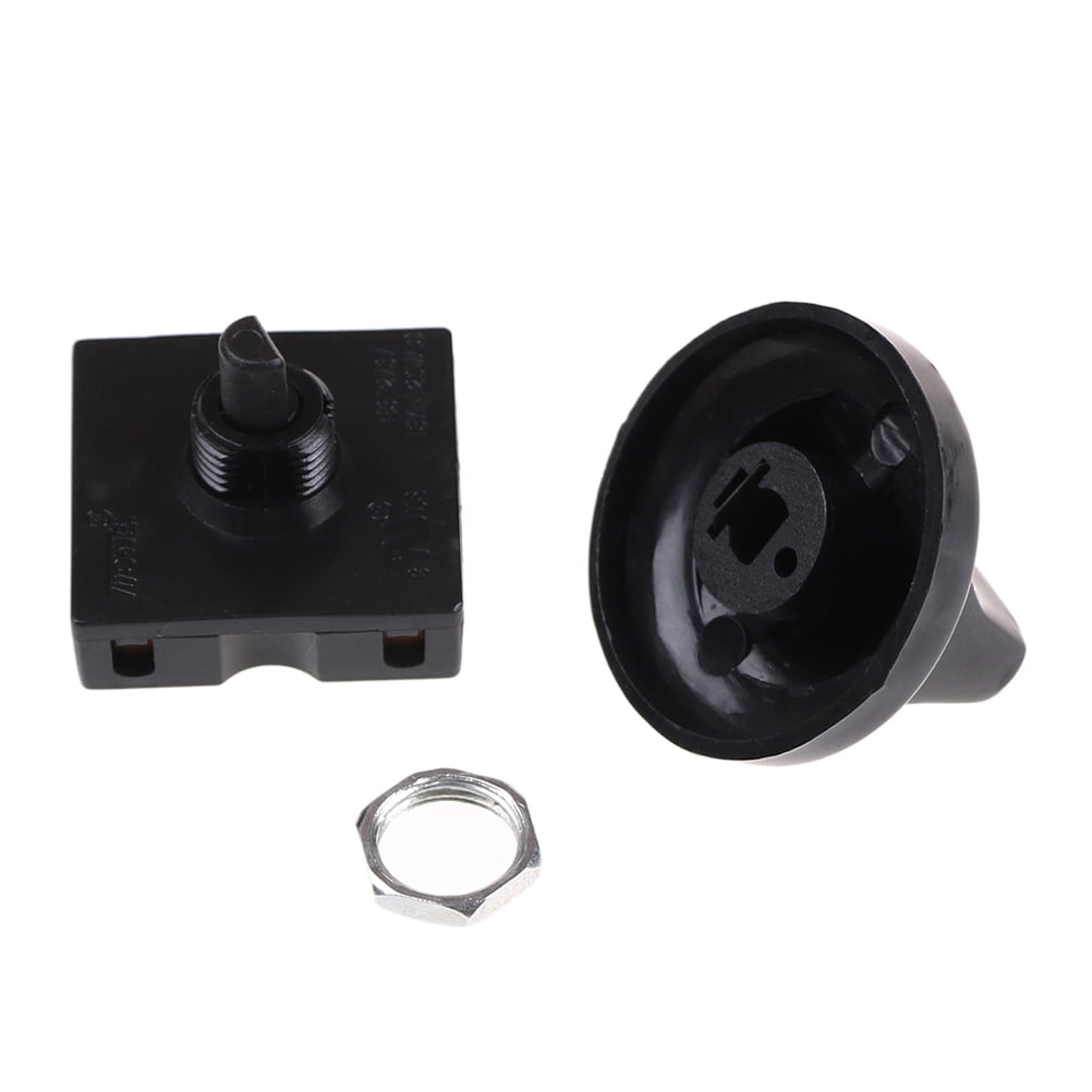 Rotate Knob 3 Positions for Fan Mixer Juicer Selector Rotary Switch 