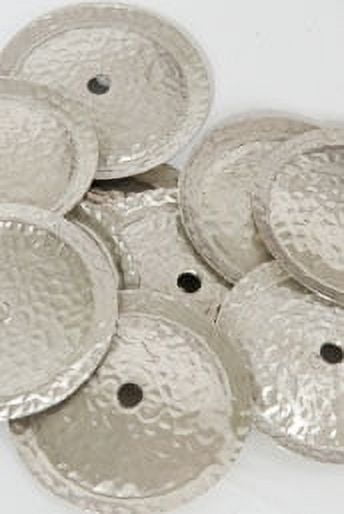 Mid-East White Copper Jingles 100-Count