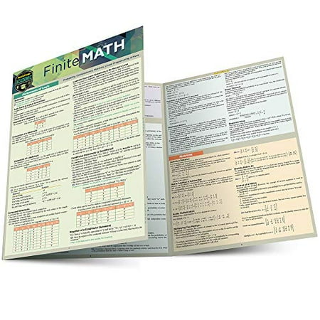 Pre-Owned Finite Mathematics : A QuickStudy Laminated Reference Guide (Paperback) 9781423238690