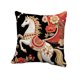 thumbnail image 2 of Year Of The Horses Themed Decorative Pillow Cover With Festive Red Print Suitable For Living Room Sofa Car Or Bedside Use, 2 of 6