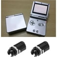 thumbnail image 3 of Salafire 4PCS Hinge Axle Spindles Video Game Console Parts Compatible Gameboy Advance SP Black, 3 of 7