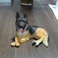 thumbnail image 6 of German Shepherd Collectible Figurine Resins Small Miniature Statue for Landscape, 6 of 8