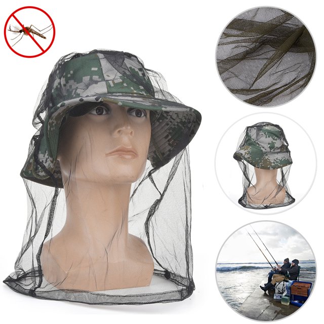 Sombrero De Pesca Al Aire Libre, 5 Uds. Sombrero Antiabejas Elástico Suave Al Aire Libre Antipolvo, Para Viajes De Pesca Al Aire Libre OTVIAP negro