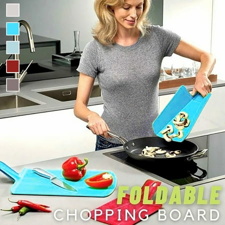 

Cutting Boards Foldable Cutting Board Multi-Function Household Cutting Board Water Filtraboard Kitchen Plastic Folding Chopping Board Chopping Board Multi-Functional Household Cutting Board Draining