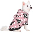 thumbnail image 2 of Fotbe French Bulldog Sudadera con Estampado para Perros Pequeños – Suéter con Capucha para Mascotas, Tela Suave de Forro Polar con Bolsillo-Large, 2 of 7