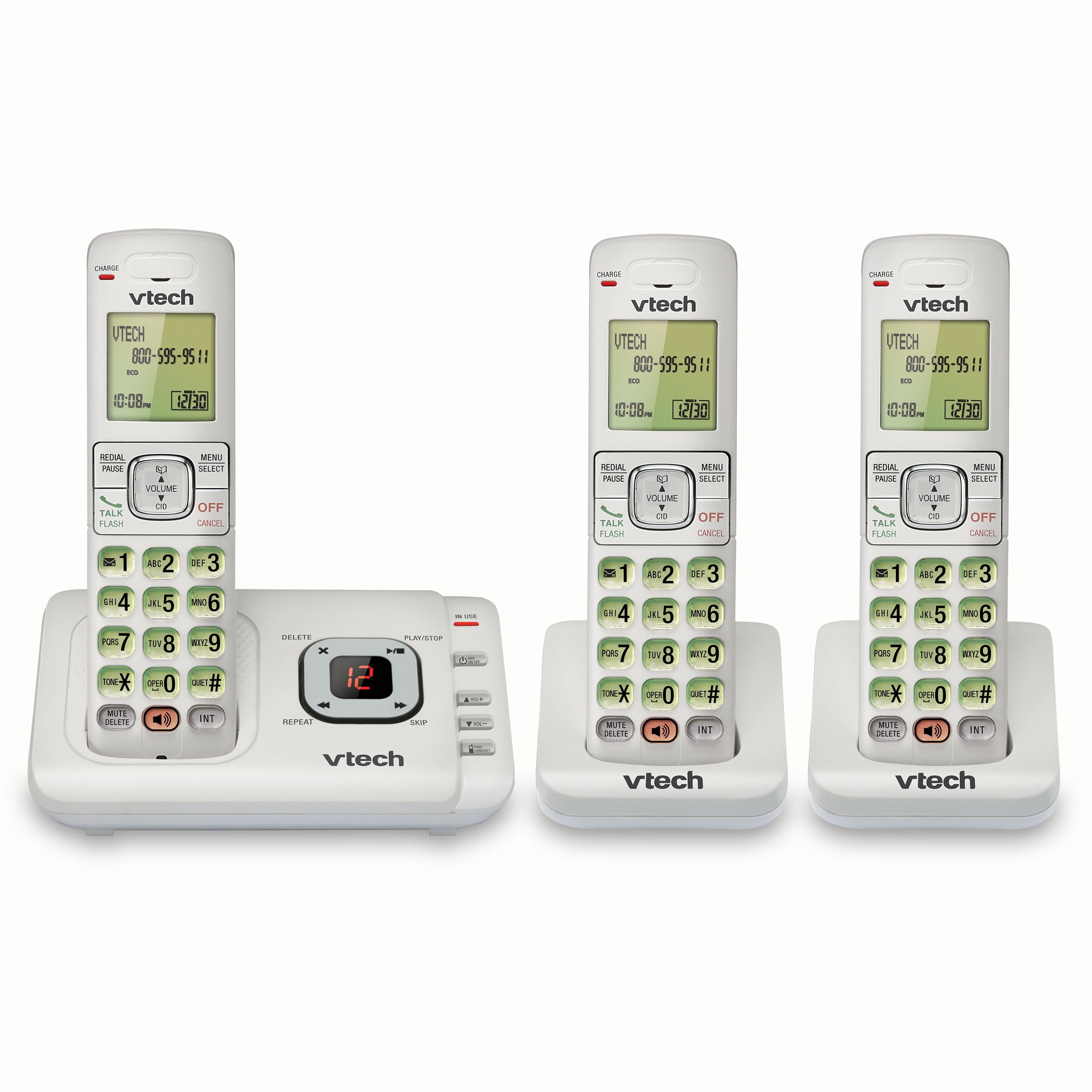 VTech CS672937 3 Handset Cordless Answering System