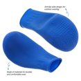 thumbnail image 3 of EeaseMX fundas impermeables para zapatos de lluvia, antideslizantes, para exteriores, duraderas, para mascotas, gatos y perros (azul, talla S), 3 of 8