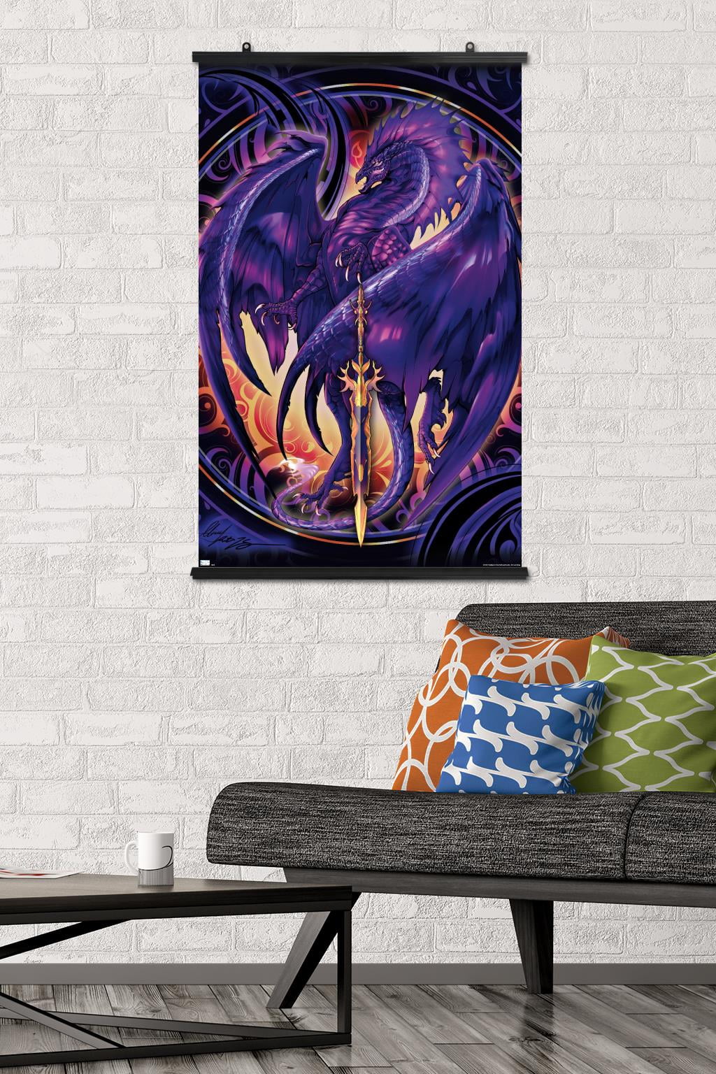 Ruth Thompson - Dragonblade Netherblade Wall Poster, 22.375" x 34"