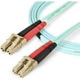 thumbnail image 3 of Startech.Com Aqua OM4 Duplex Multimode Fiber Optic Cable - 100 Gb - 50/125 - LSZH - LC/LC - 5 m, 3 of 6