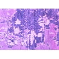 thumbnail image 1 of Ahgly Company Indoor Rectangle Abstract Purple Modern Area Rugs, 2' x 4', 1 of 4