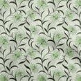 thumbnail image 1 of oneOone Velvet Light Green Fabric Floral Retro Craft Projects Decor Fabric Printed By The Yard 58 Inch Wide, 1 of 5