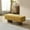 Yellow, variant on 50"Upholstered Dining Bench, No-Assembly End of Bed Entryway Bench Ottoman for Bedroom Living Room, 300 LBS Weight Capacity (Beige)