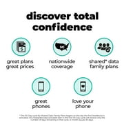 Total Wireless Alcatel TCL A2X, 32GB Black - Prepaid Smartphone