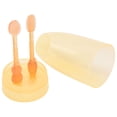 thumbnail image 4 of Baby Toothbrush, Cartoon Finger Toothbrush Silicone Cute  for 0-3 Years Old, 4 of 7