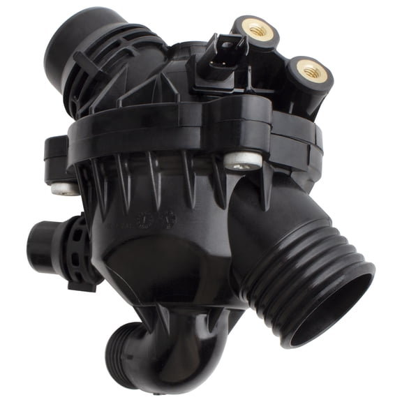 BOXI 902-5154 Engine Coolant Thermostat Housing Assembly Fits for BMW X5 E70 Series 2007 2008 2009 2010 for BMW X6 E71/E72 Series 2008 2009 2010 L6 3.0L GAS / 143-0905 790207 11537550172
