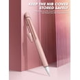 thumbnail image 6 of SUPCASE Silicone Protective Case for Apple Pencil (1st Generation), Anti-Slip Grip with Nib Cover (3 Pieces) Accessories (Rosegold), 6 of 6