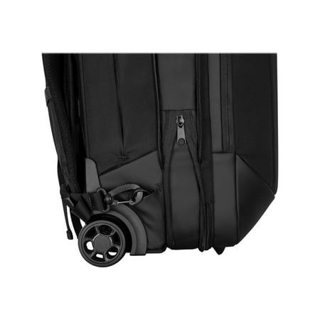 Targus - 15.6” EcoSmart Mobile Tech Traveler Rolling Backpack - Black