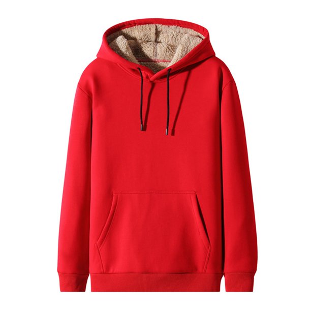Gibobby Sudadera con capucha hombre Sudadera Hombres con Capucha Casual(Rojo,G)