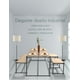 thumbnail image 4 of Juego De Comedor Moderno  4 Piezas Con Mesa 2 Sillas Y Banca, 4 of 6